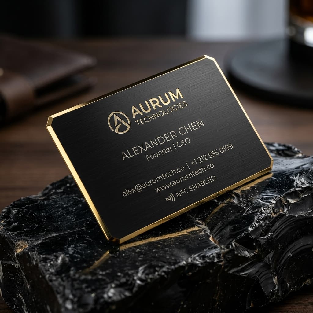 Virtual Business Card (Metal)