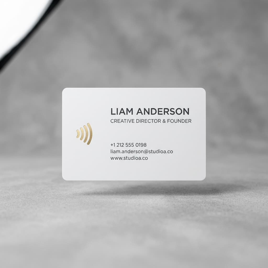 Virtual Business Card (Matte PVC)